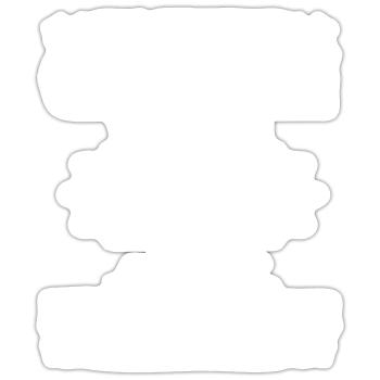 Catamaran Captain - Sticker size S (10 x 10 cm) - white matte - Front
