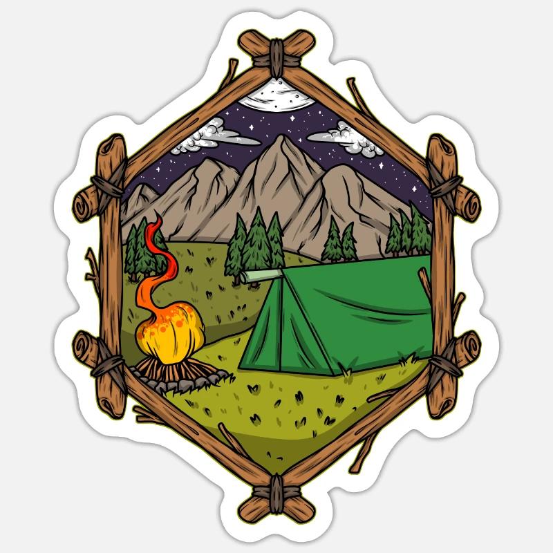 Sticker taille S (10 x 10 cm) - 