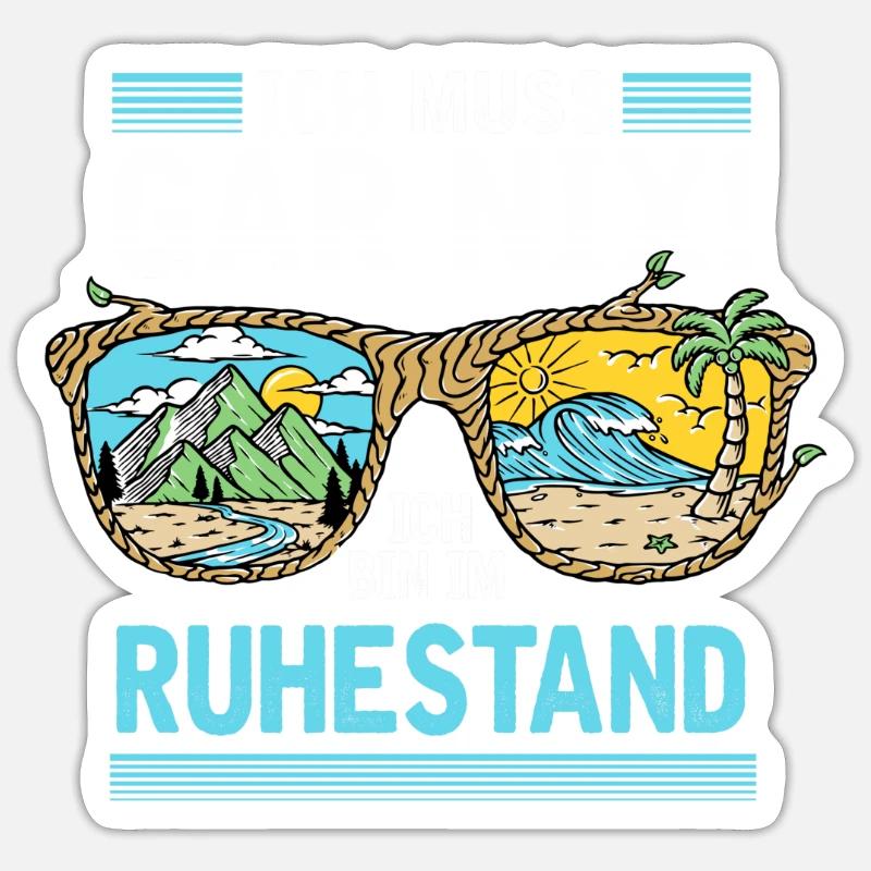 Sticker Größe S (10 x 10 cm) - 