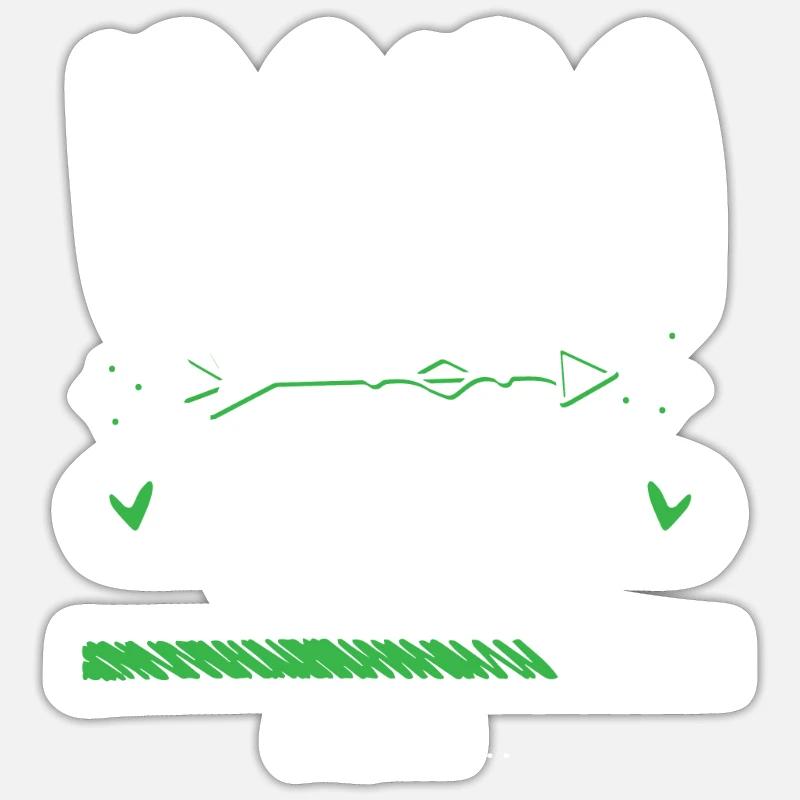 Sticker Größe S (10 x 10 cm) -