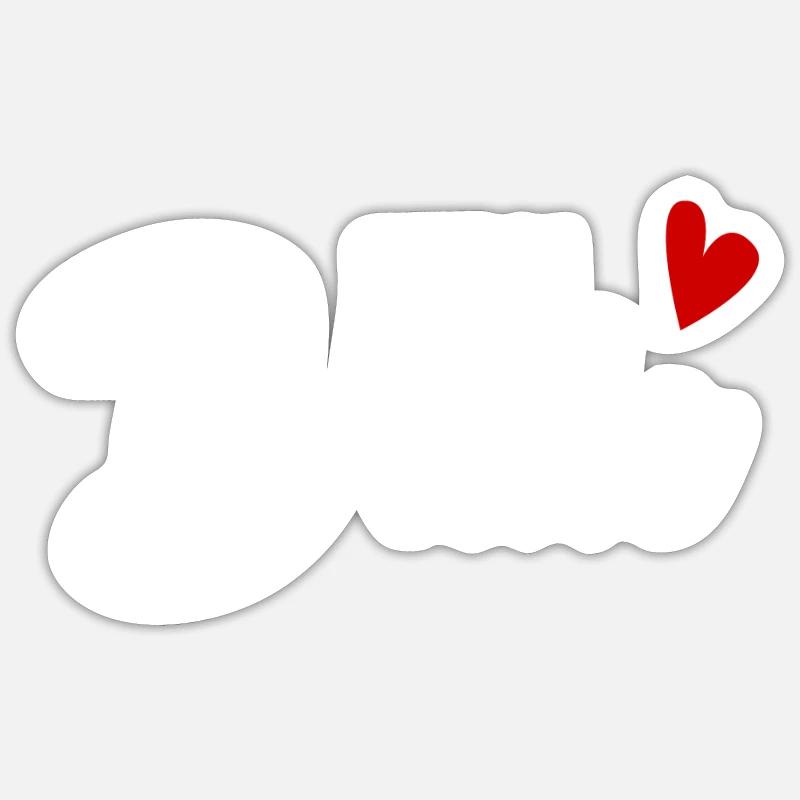 Sticker size S (10 x 10 cm) -