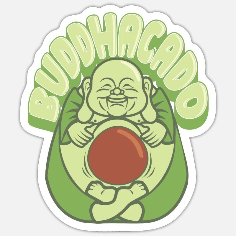 Buddha Buddhist Buddhism Sticker size S (10 x 10 cm)