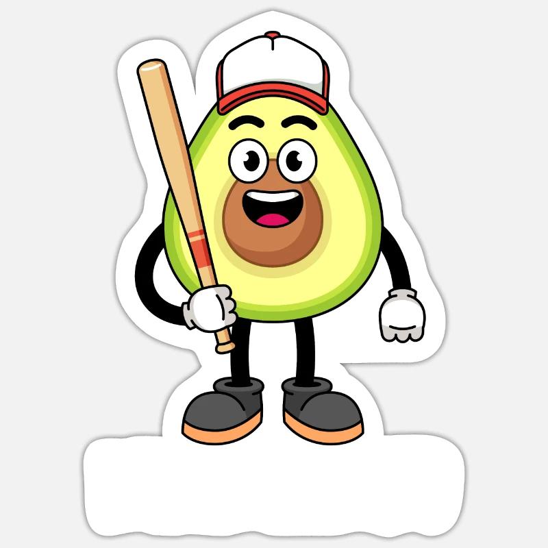Baseball Sticker size S (10 x 10 cm)