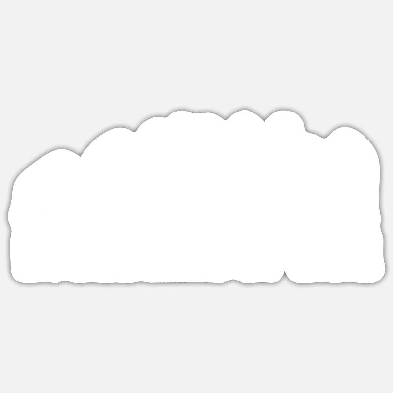 Watersmoker Evolution du BBQ - Sticker taille S (10 x 10 cm) - blanc mat