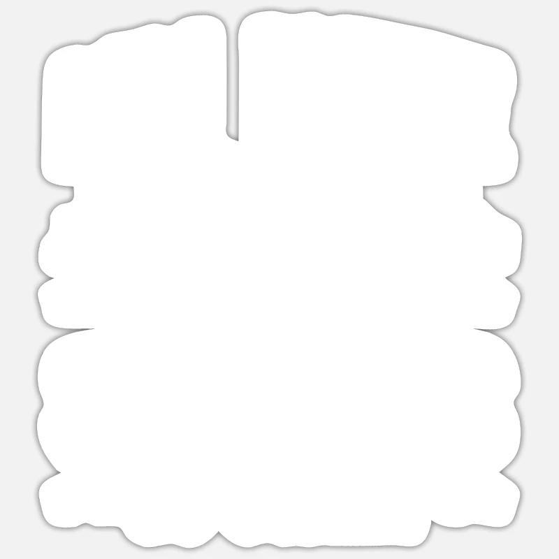 Tontechniker Sound Audio Engineer - Sticker Größe S (10 x 10 cm) - Mattweiß