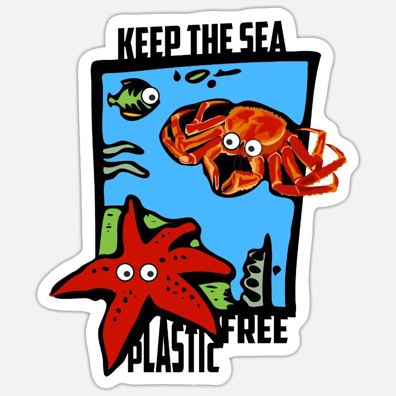 Sticker Größe S (10 x 10 cm) - 