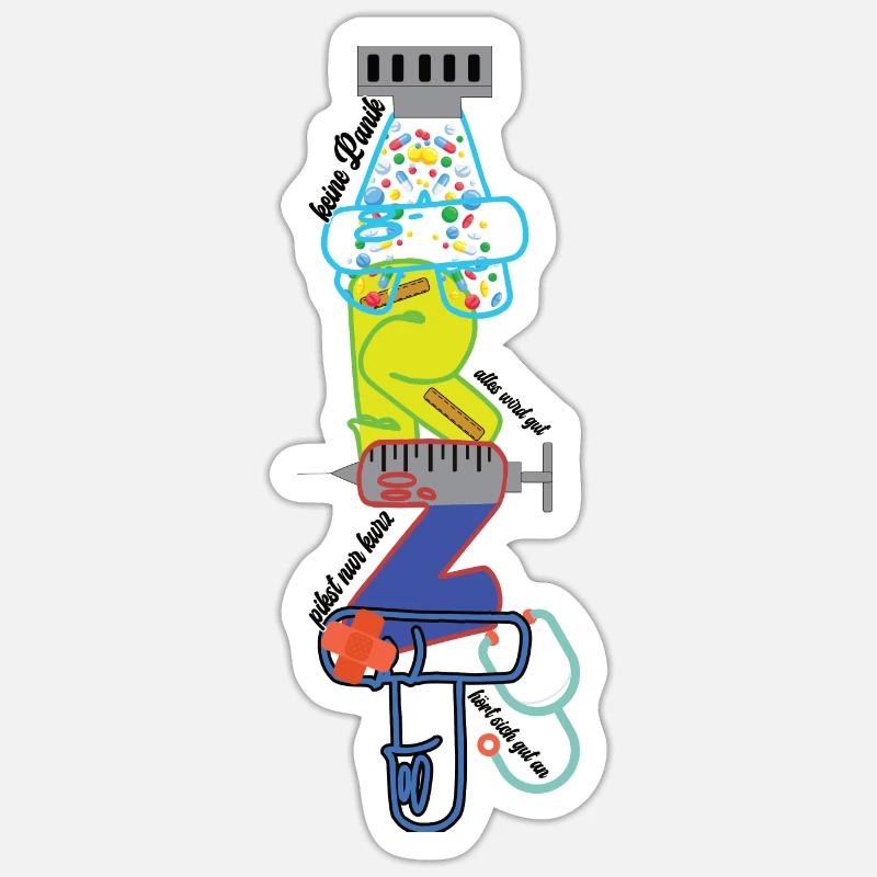 Sticker taille S (10 x 10 cm) - 