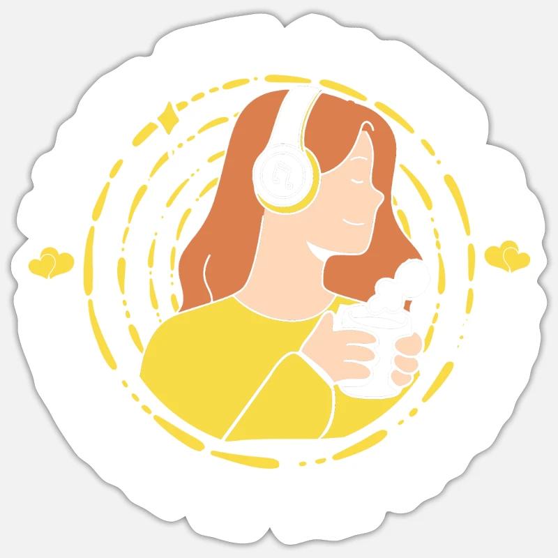 Sticker Größe S (10 x 10 cm) - 