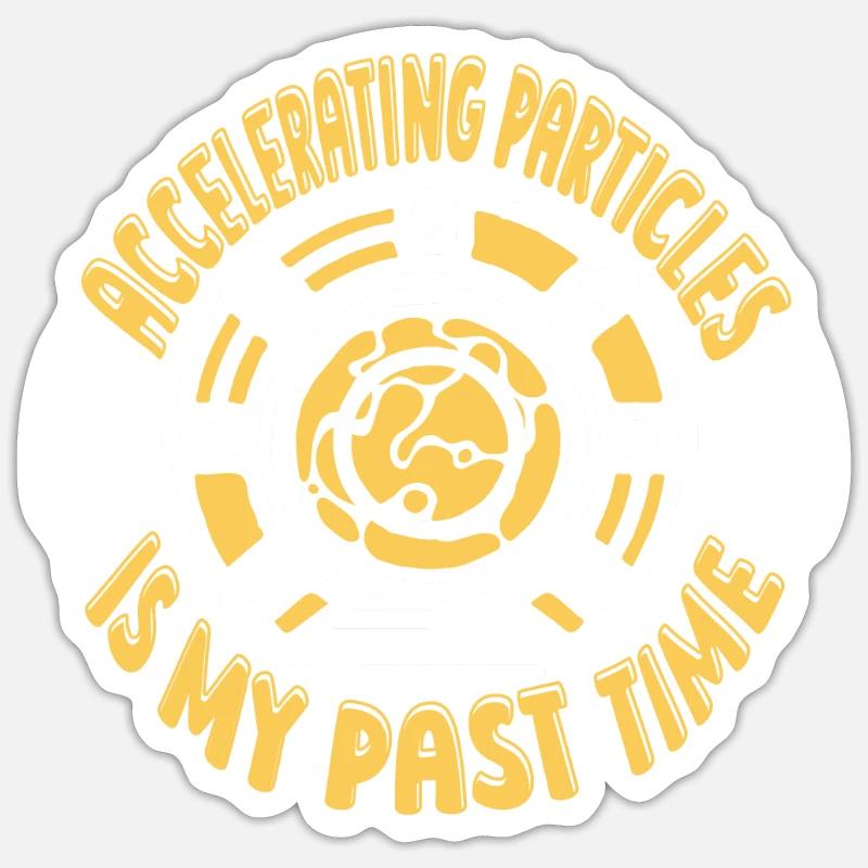 Physics Physicist - Sticker size S (10 x 10 cm) - white matte