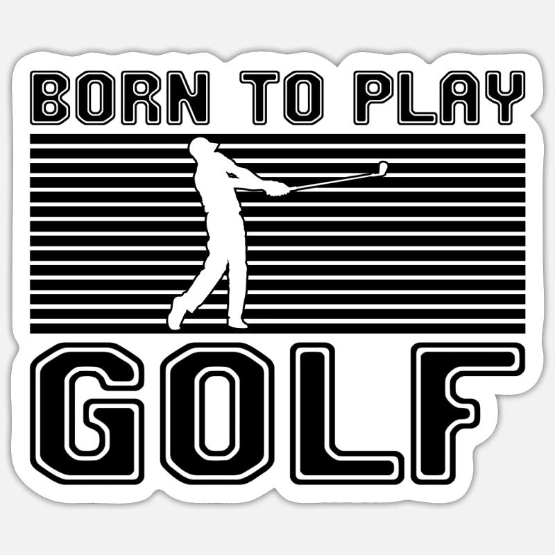 Golfe Sticker taille S (10 x 10 cm)