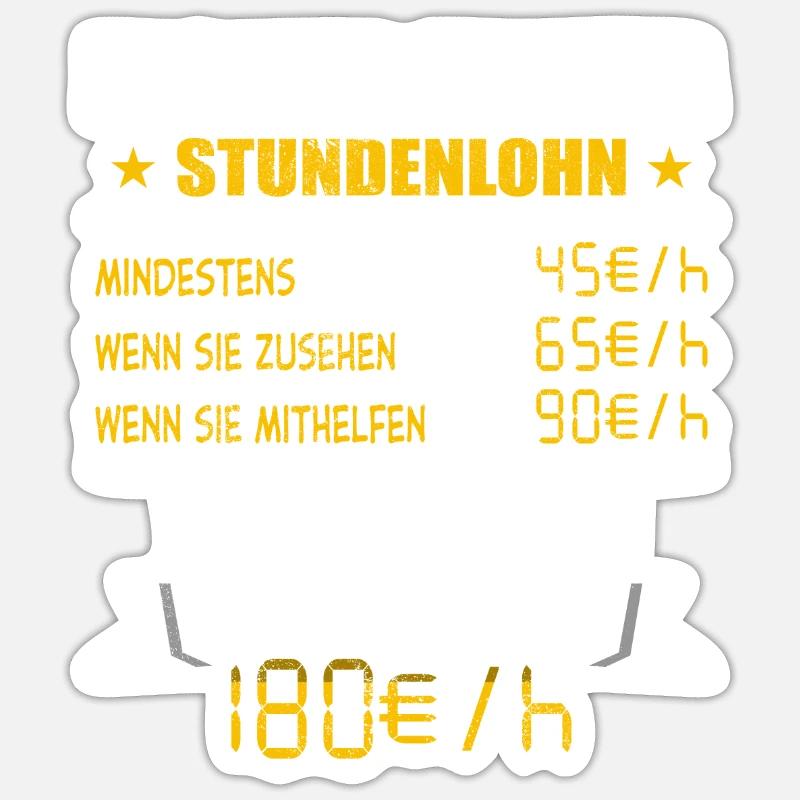 Sticker Größe S (10 x 10 cm) - 