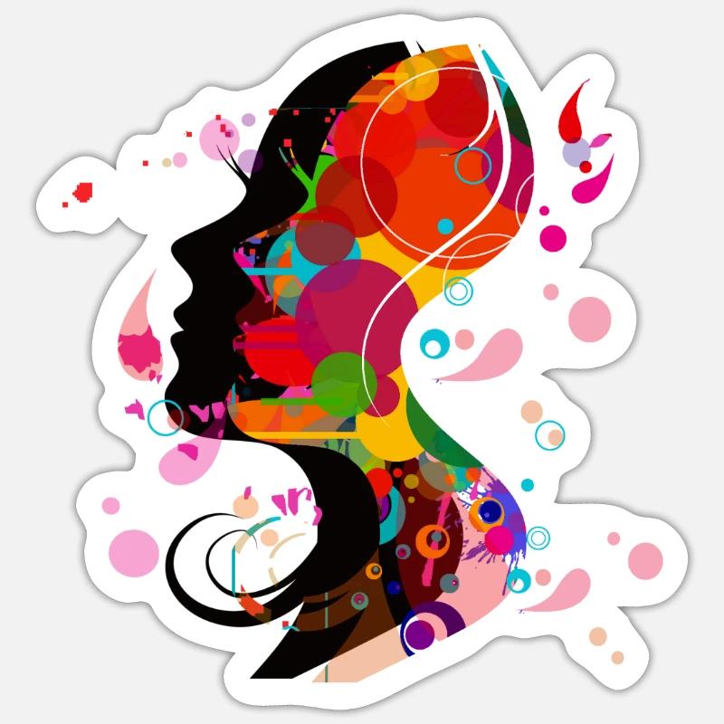 Sticker taille S (10 x 10 cm) - 