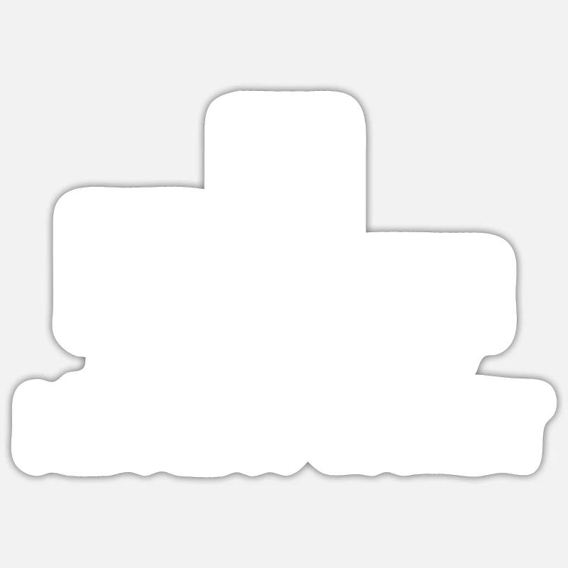 Never forget Sticker size S (10 x 10 cm)