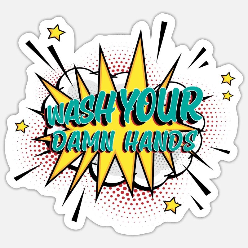 Sticker taille S (10 x 10 cm) - 