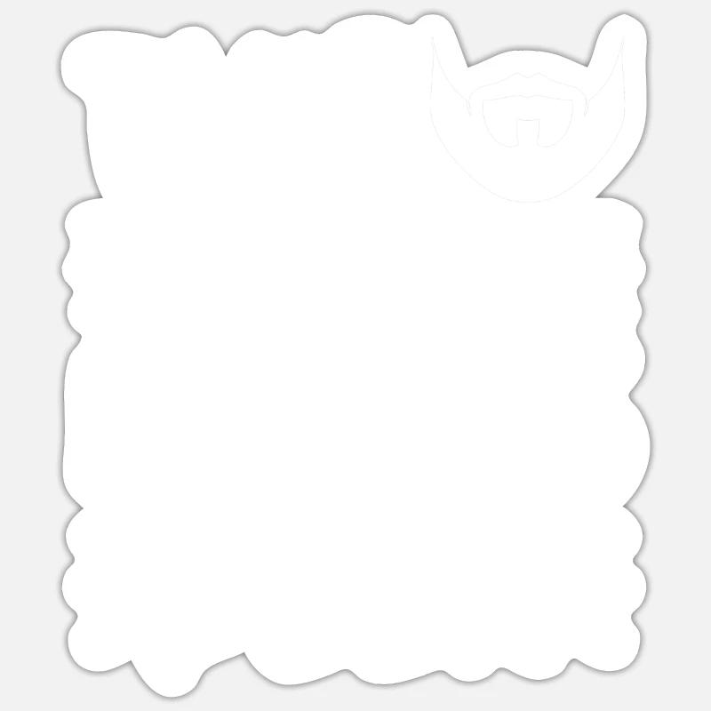 This Beard Needs Beer 4 Sticker size S (10 x 10 cm)