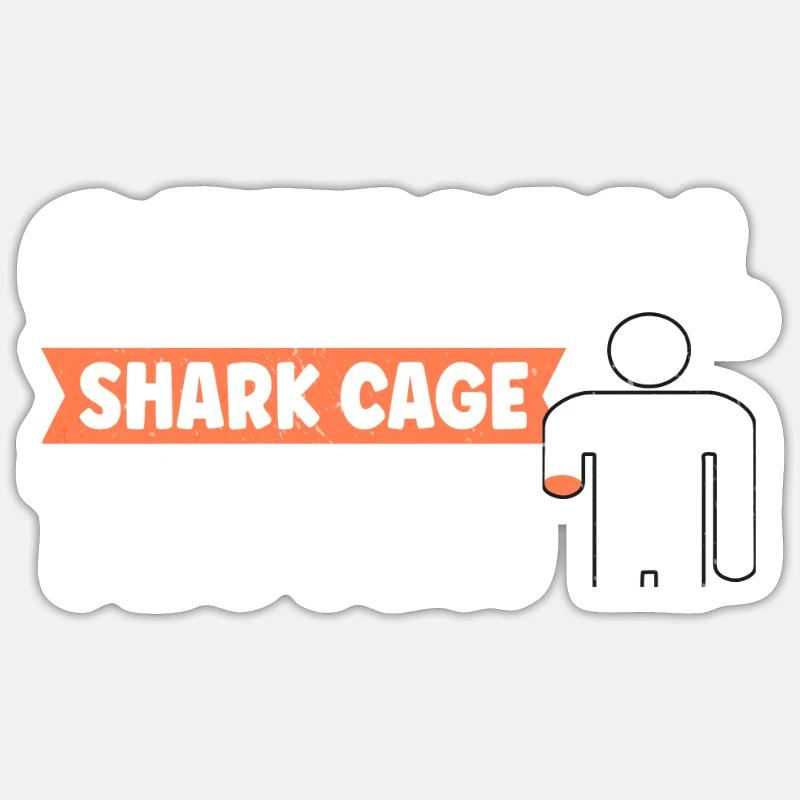 Amputation de l’amputation du bras de la main requise Sticker taille S (10 x 10 cm)