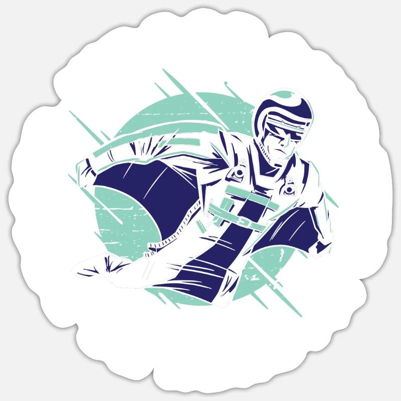 Sticker Größe S (10 x 10 cm) - 