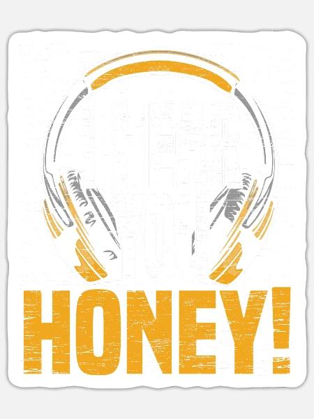 Tontechniker Sound Audio Engineer - Sticker Größe S (10 x 10 cm) - Mattweiß