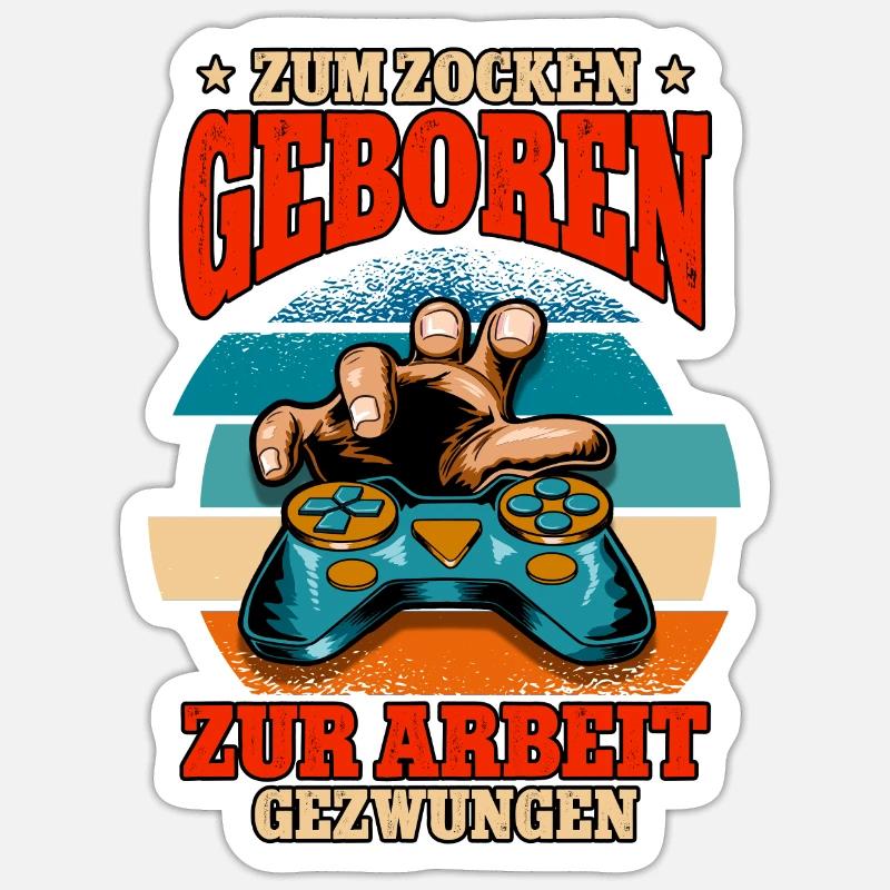 Sticker Größe S (10 x 10 cm) - 