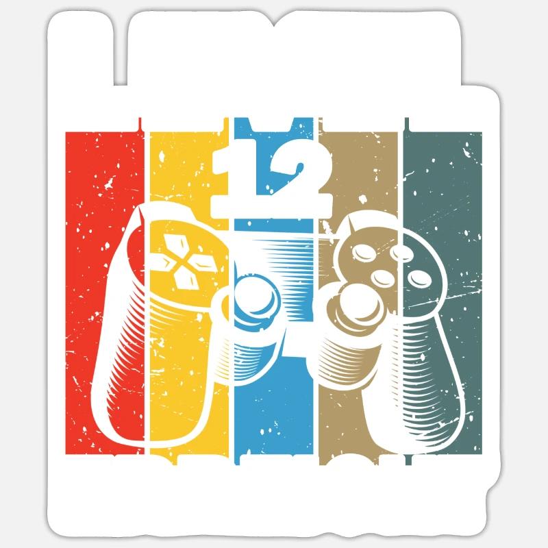 Sticker Größe S (10 x 10 cm) - 