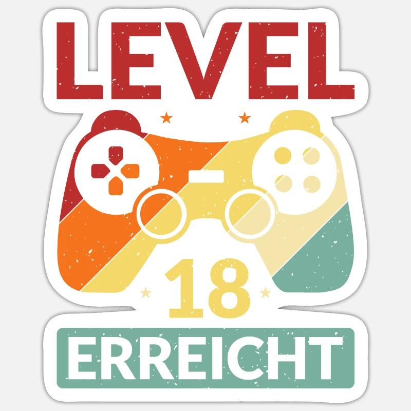 Sticker Größe S (10 x 10 cm) - 