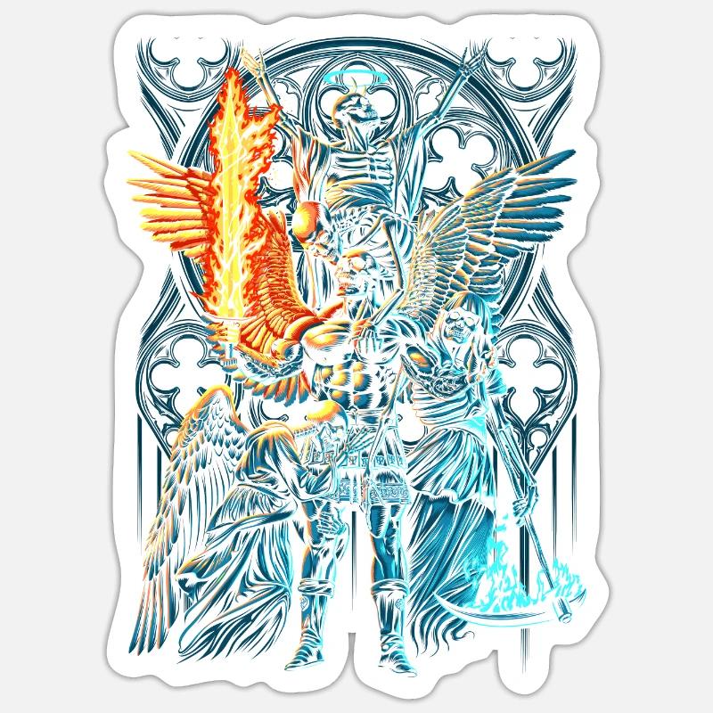 Sticker taille S (10 x 10 cm) - 