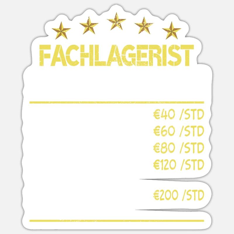 Sticker Größe S (10 x 10 cm) - 
