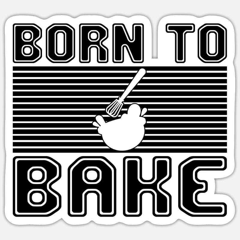 Bake Sticker size S (10 x 10 cm)