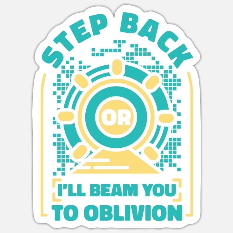 Physics Physicist - Sticker size S (10 x 10 cm) - white matte