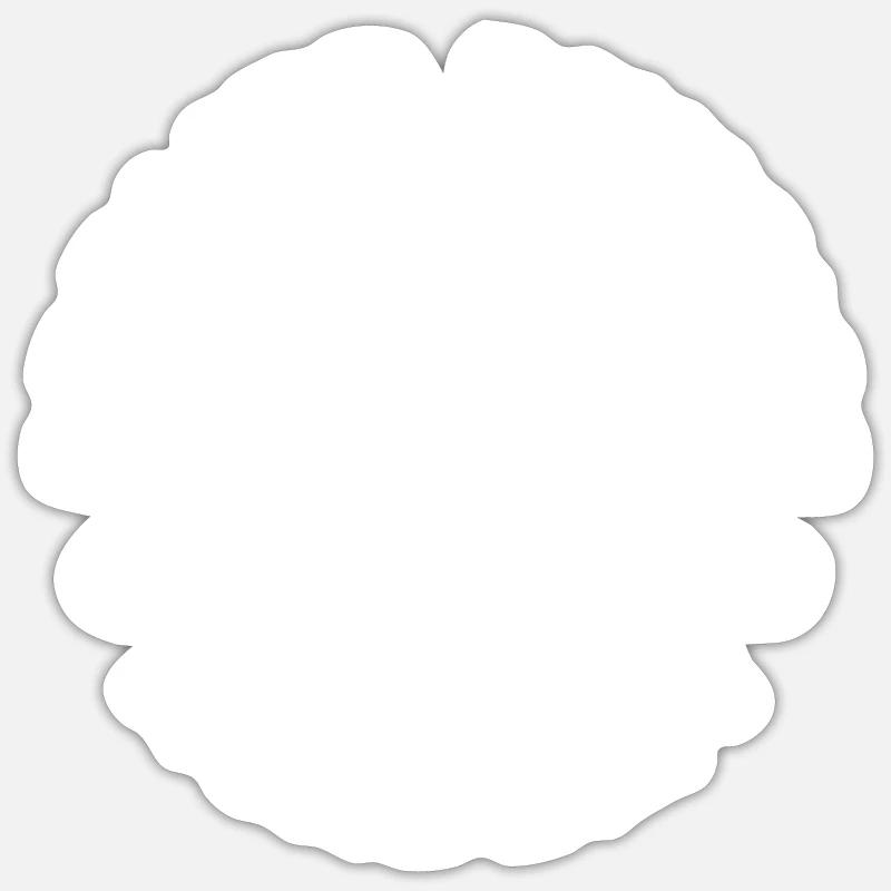 Physik Physiker - Sticker Größe S (10 x 10 cm) - Mattweiß