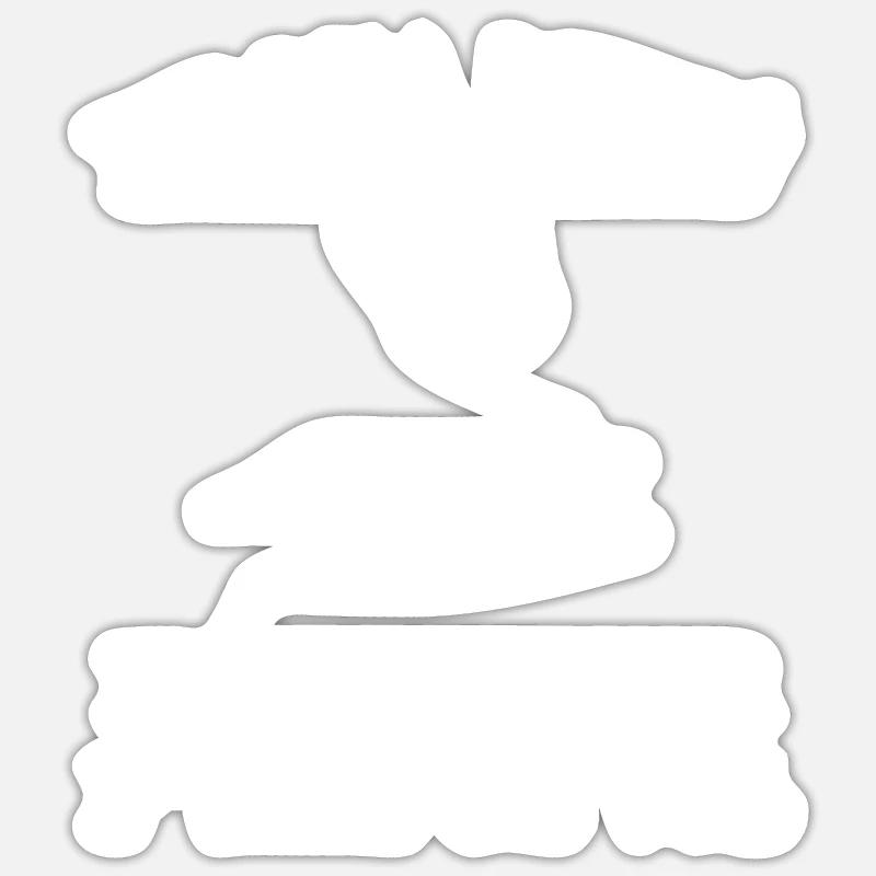 dernier vol Sticker taille S (10 x 10 cm)