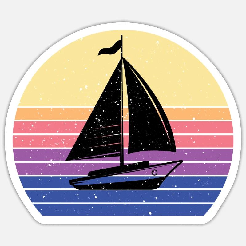 Dau - Sticker taille S (10 x 10 cm) - blanc mat