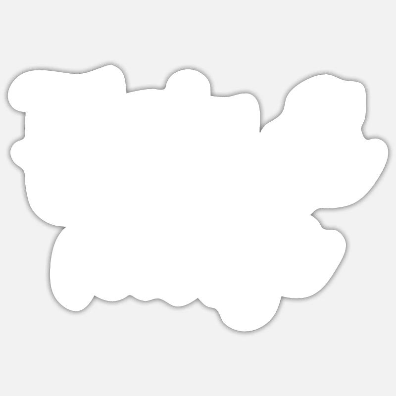 Future infirmière - Sticker taille S (10 x 10 cm) - blanc mat