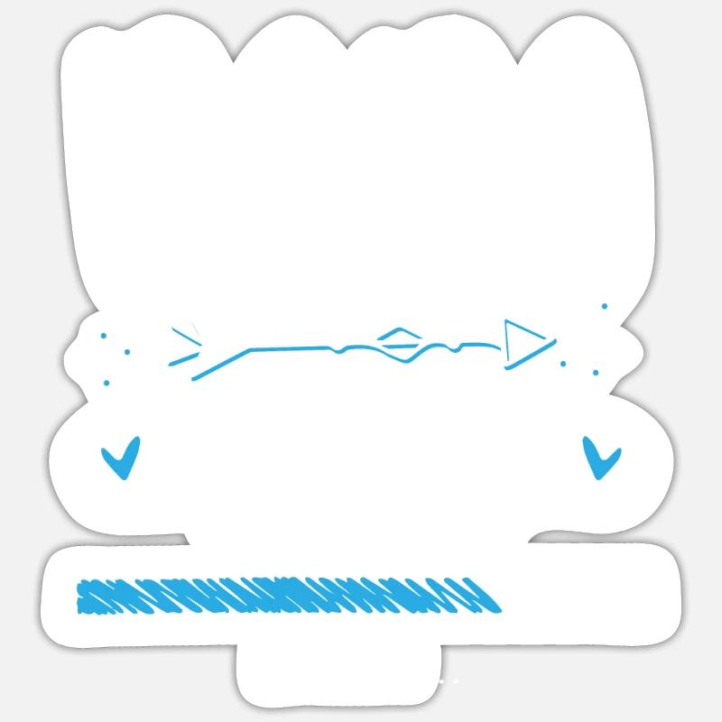 Papa 2023 Loading Sticker Größe S (10 x 10 cm)
