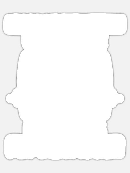 Ich Brauche Keinen Mittelfinger Ich Kann Das Augen - Sticker Größe S (10 x 10 cm) - Mattweiß