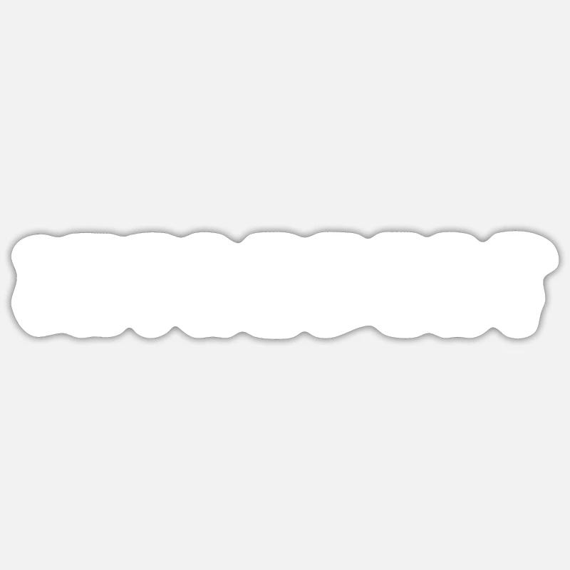 Sarcasme introverti timide introverti - Sticker taille S (10 x 10 cm) - blanc mat