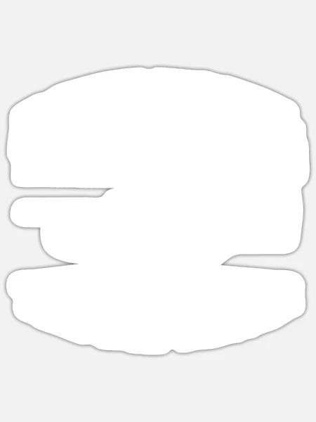Trompete Musik lustiger Musiker Spruch Instrument - Sticker Größe S (10 x 10 cm) - Mattweiß