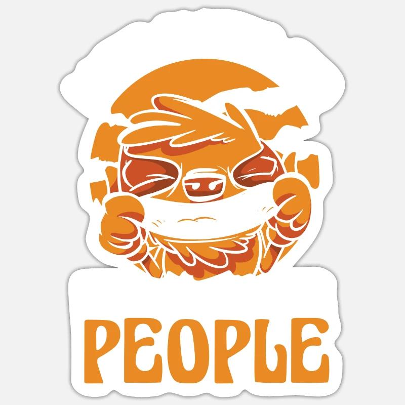 Sticker taille S (10 x 10 cm) - 