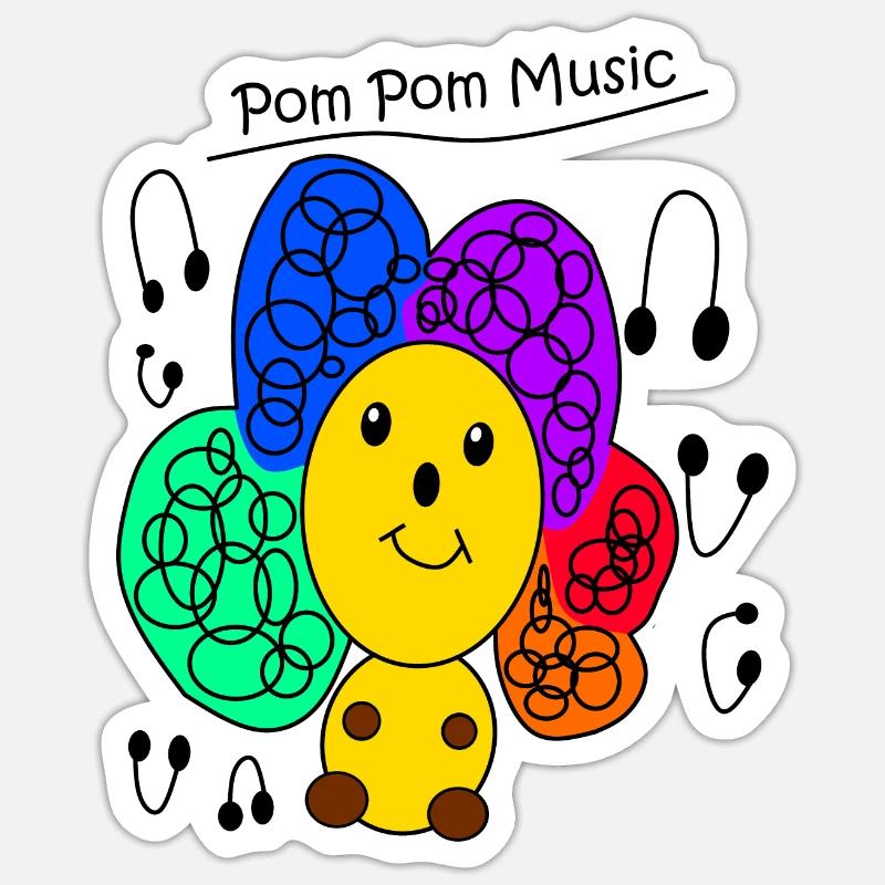 Sticker Größe S (10 x 10 cm) - 