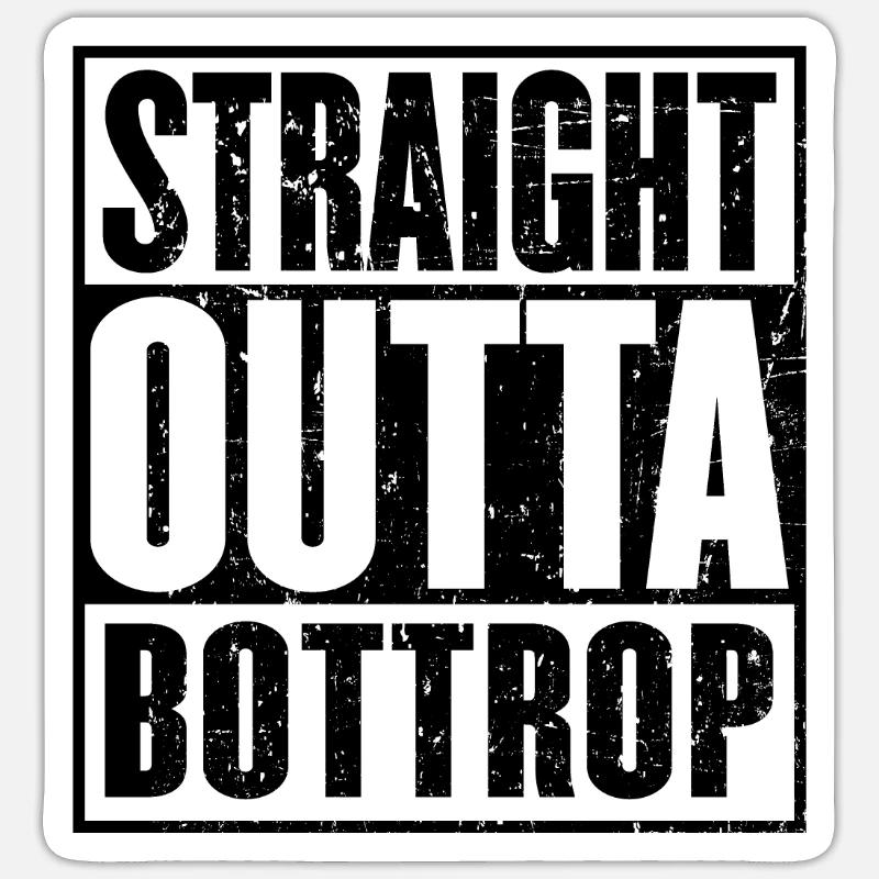 Sortie directe Bottrop Sticker taille S (10 x 10 cm)