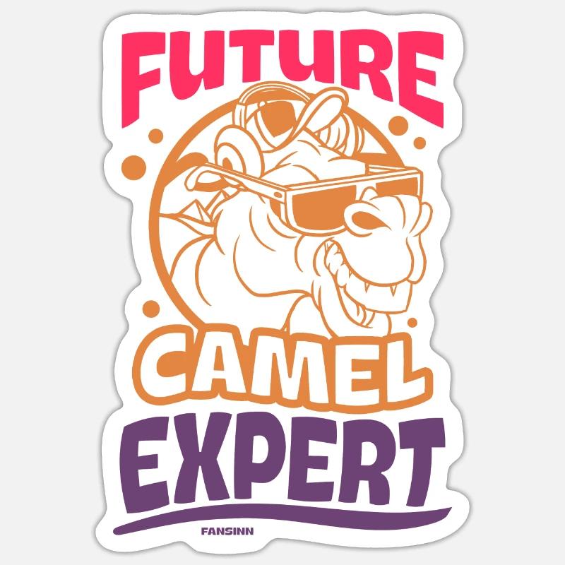 Future Camel Expert Sticker Größe S (10 x 10 cm)