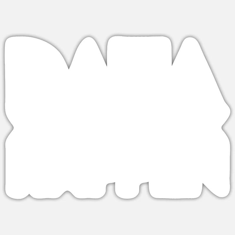 Daten oder es ist nicht passiert - Data Mining - Sticker Größe S (10 x 10 cm) - Mattweiß