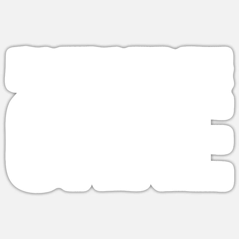 Wedding Wedding Party Wedding Cake - Sticker size S (10 x 10 cm) - white matte