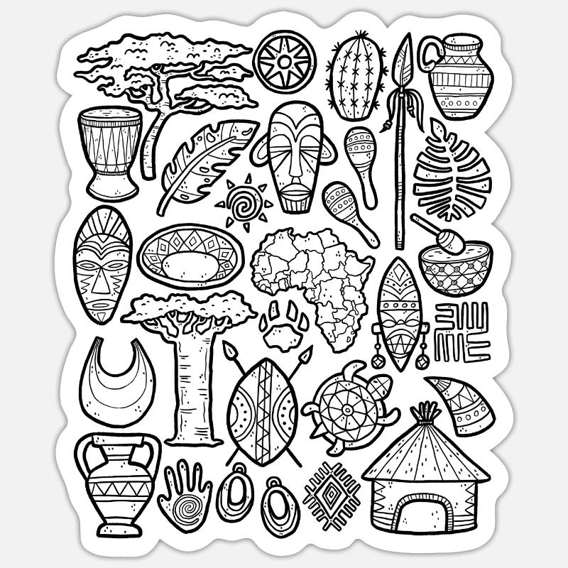 Sticker taille S (10 x 10 cm) - 