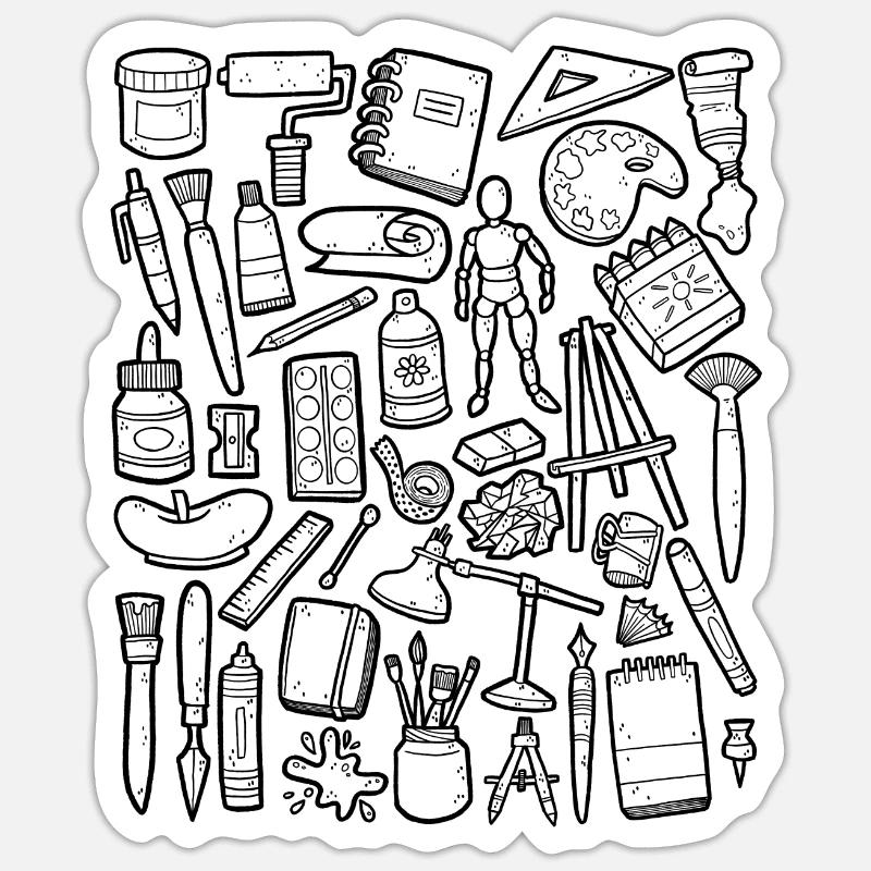 Sticker size S (10 x 10 cm) - 