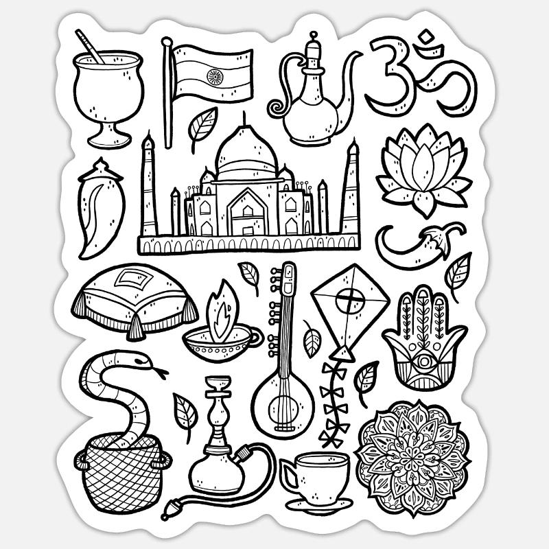 Sticker taille S (10 x 10 cm) - 