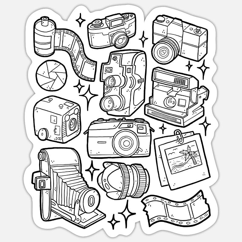 Sticker taille S (10 x 10 cm) - 