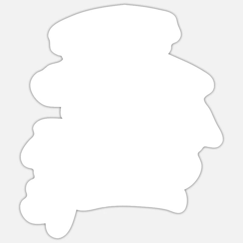 Stolze Großmutter Eines Absolventen Absolvent Sticker Größe S (10 x 10 cm)