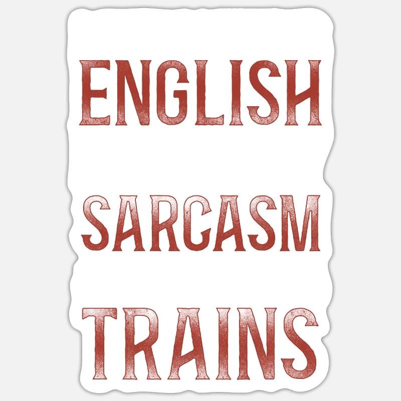 Freight Diesel Train Driver Sticker size S (10 x 10 cm)