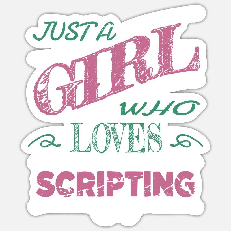 fun computer scientist quote statement - Sticker size S (10 x 10 cm) - white matte